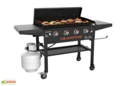 Plancha à Gaz 4 Brûleurs 60 KW Blackstone 36’’ + Couvercle