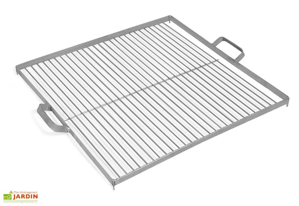 Grille De Cuisson Carrée Acier Galvanisé Pour Braséro (pls Dimensions) 1 Grille De Cuisson Carrée Acier Galvanisé Pour Braséro (pls Dimensions)