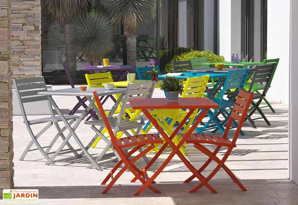 Guéridon Pliant Marius 70x70 1 Guéridon Pliant Marius 70x70