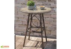 Guéridon Ushuaia Aluminium Et Textilène