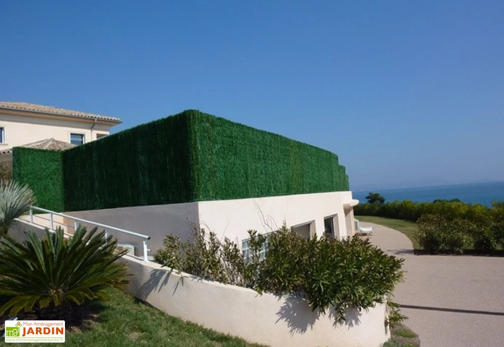 Haie Artificielle 110 Brins 3x1,5m Vert Pin 6 Haie Artificielle 110 Brins 3x1,5m Vert Pin – Image 6