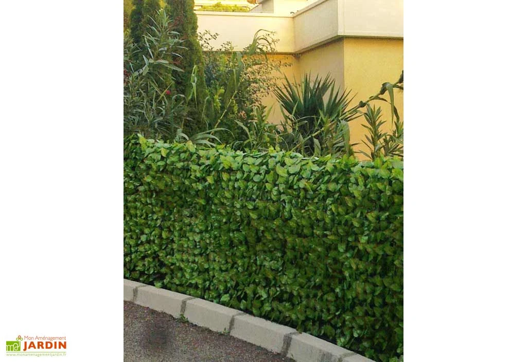 Haie Artificielle Feuilles De Rosier 1x3m 5 Haie Artificielle Feuilles De Rosier 1x3m – Image 5