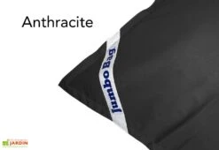 Housse Pour Pouf Géant Jumbo Bag Original -Abriet Mobilier Soldes Boutique housse pouf geant jumbo bag original anthracite
