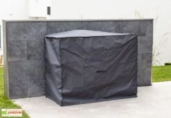 Cuisine Extérieure Avec évier, Réfrigérateur, Plaque à Induction – MO 150 S -Abriet Mobilier Soldes Boutique housse protection cuisine exterieure stengel 6