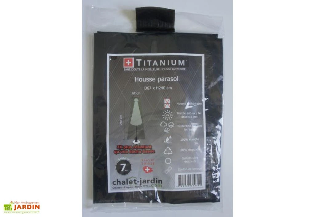 Housse De Protection Pour Parasol En Polyéthylène 67 X 67 X 240 Cm 1 Housse De Protection Pour Parasol En Polyéthylène 67 X 67 X 240 Cm