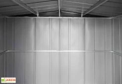 Abri De Jardin En Acier Galvanisé Imitation Bois 7 M² 9 Abri De Jardin En Acier Galvanisé Imitation Bois 7 M² -Abriet Mobilier Soldes Boutique interieur cabanon jardin acier galvanise imitation bois