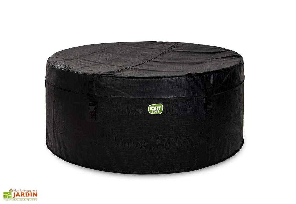 EXIT TOYS Spa Extérieur Rigide Rond 2 Places Ø 165 Cm – Leather Premium Noir 3 EXIT TOYS Spa Extérieur Rigide Rond 2 Places Ø 165 Cm – Leather Premium Noir – Image 3