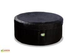 EXIT TOYS Spa Gonflable Extérieur Rond 2 Places Ø 165 Cm – Silver Classic Noir -Abriet Mobilier Soldes Boutique jacuzzi gonflable couverture 2 places noir exit toys