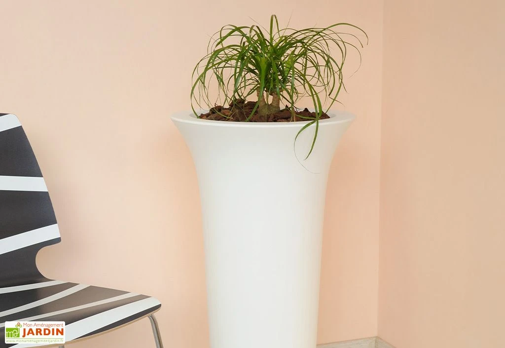 Pot De Fleurs En Polyéthylène Flos – Ø 58 X 100 Cm 1 Pot De Fleurs En Polyéthylène Flos – Ø 58 X 100 Cm