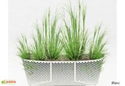 Jardinière En Métal – 118 X 40 Cm -Abriet Mobilier Soldes Boutique jardinie re rectangle