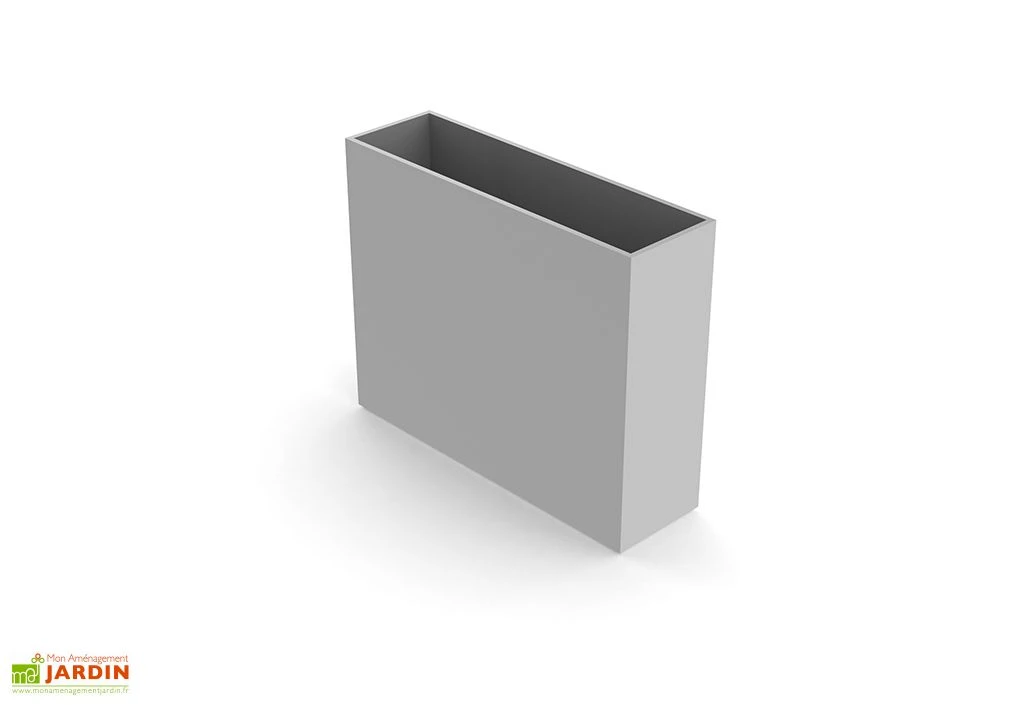 Jardinière En Béton Fibré 100 X 80 Cm– Terrace 100 2 Jardinière En Béton Fibré 100 X 80 Cm– Terrace 100 – Image 2