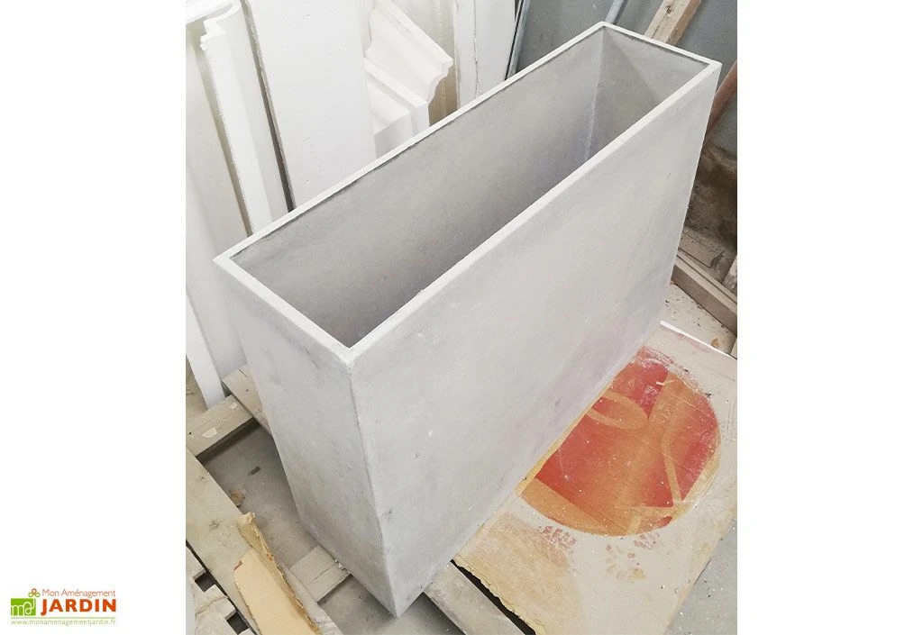 Jardinière En Béton Fibré 100 X 80 Cm– Terrace 100 5 Jardinière En Béton Fibré 100 X 80 Cm– Terrace 100 – Image 5