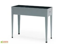 Potager Sur Pieds En Acier Galvanisé - Urban -Abriet Mobilier Soldes Boutique jardiniere acier galvanise