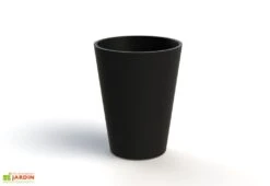 Jardinière En Béton Fibré Conik 70 – Ø 70 X 90 Cm 5 Jardinière En Béton Fibré Conik 70 – Ø 70 X 90 Cm -Abriet Mobilier Soldes Boutique jardiniere beton conik 70 noir