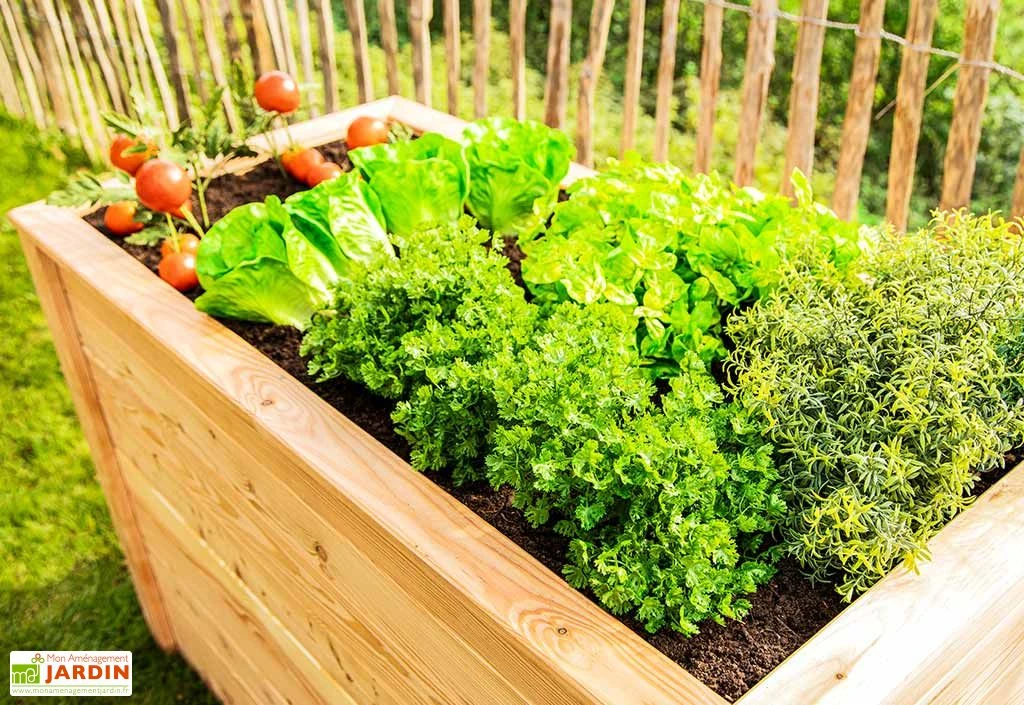 Jardinière En Bois De Mélèze Bac Potager 170 X 90 X 84 Cm 3 Jardinière En Bois De Mélèze Bac Potager 170 X 90 X 84 Cm – Image 3