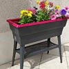 Jardinière Calipso Maxi 40L Double Paroi + Réserve D'Eau H80cm