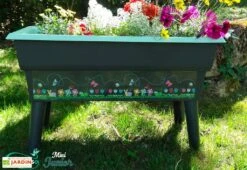 Jardinière Enfant Calipso Mini Junior + Panier Et Acc. – Vert Pastel -Abriet Mobilier Soldes Boutique jardiniere enfant calipso 40l panier kajo 4l vert pastel 3