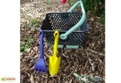 Jardinière Enfant Calipso Mini Junior + Panier Et Acc. – Vert Pastel -Abriet Mobilier Soldes Boutique jardiniere enfant calipso 40l panier kajo 4l vert pastel 5