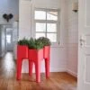Jardinière Design Kiga M 4 Bacs Fraise
