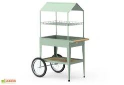 Potager Sur Pieds Avec Roues Et Toit 75 X 50 X 150 Cm – Urban Expert