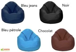 Pouf Poire Géant Extérieur – William Original -Abriet Mobilier Soldes Boutique jumbo bag william original pouf geant 2