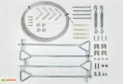 Kit D'ancrage Pour Serre Et Abri De Jardin Palram-Canopia