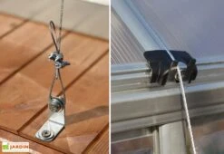 Kit D'ancrage Pour Serre Et Abri De Jardin Palram-Canopia -Abriet Mobilier Soldes Boutique kit ancrage sol serre palram anchoring 5