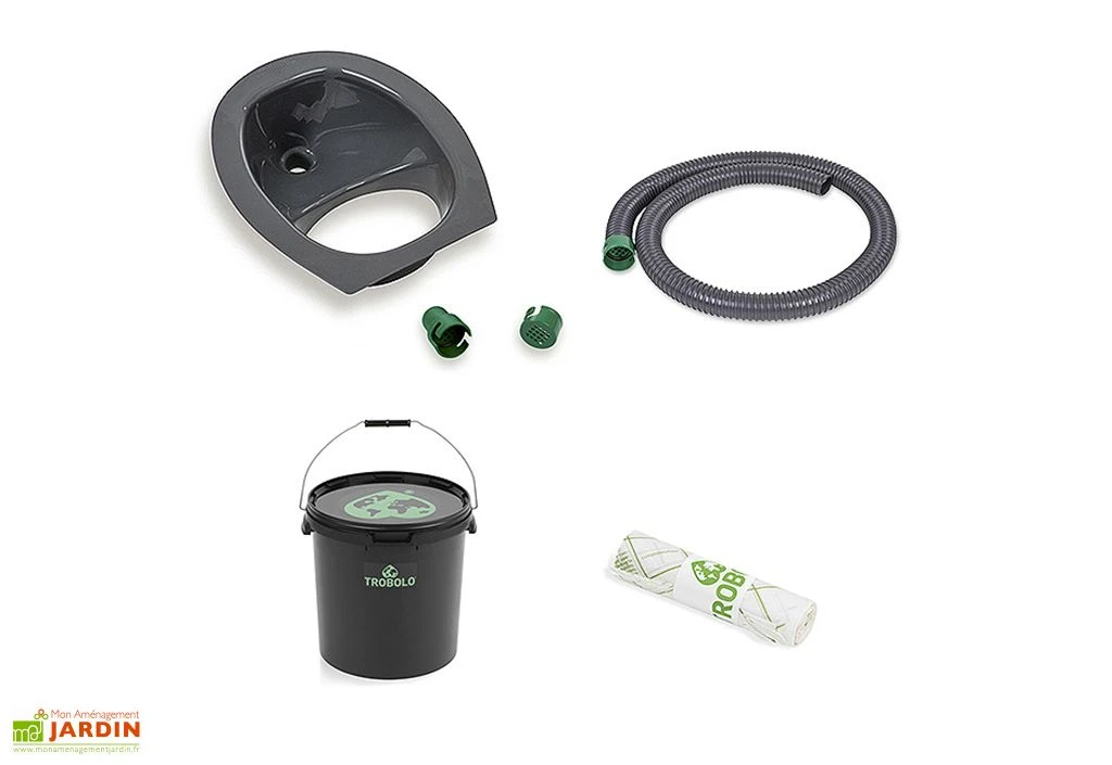 Kit De Fabrication Toilettes Sèches DIY - 22 L TROBOLO 1 Kit De Fabrication Toilettes Sèches DIY - 22 L TROBOLO