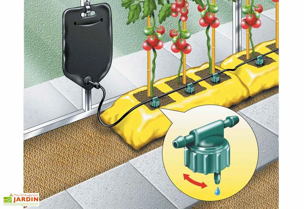 Kit Goutte-à-Goutte Pour Serres 1 Kit Goutte-à-Goutte Pour Serres