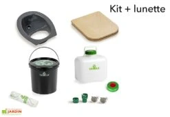 Kit De Fabrication Toilettes Sèches DIY - 11 L TROBOLO -Abriet Mobilier Soldes Boutique kit lunette diy toilettes seches trobolo