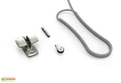 Kit De Fixation Murale Pour Voile D'ombrage Ingenua