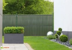 Lamelles D’occultation Pour Grillage Rigide H. 123 Cm – Lot De 42