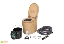 Toilettes Sèches à Séparation Avec Ventilation électrique - TROBOLO TinyBlœm