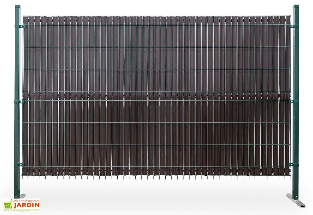 Lamelles D’occultation Pour Grillage Rigide H. 173 Cm – Lot De 42 1 Lamelles D’occultation Pour Grillage Rigide H. 173 Cm – Lot De 42