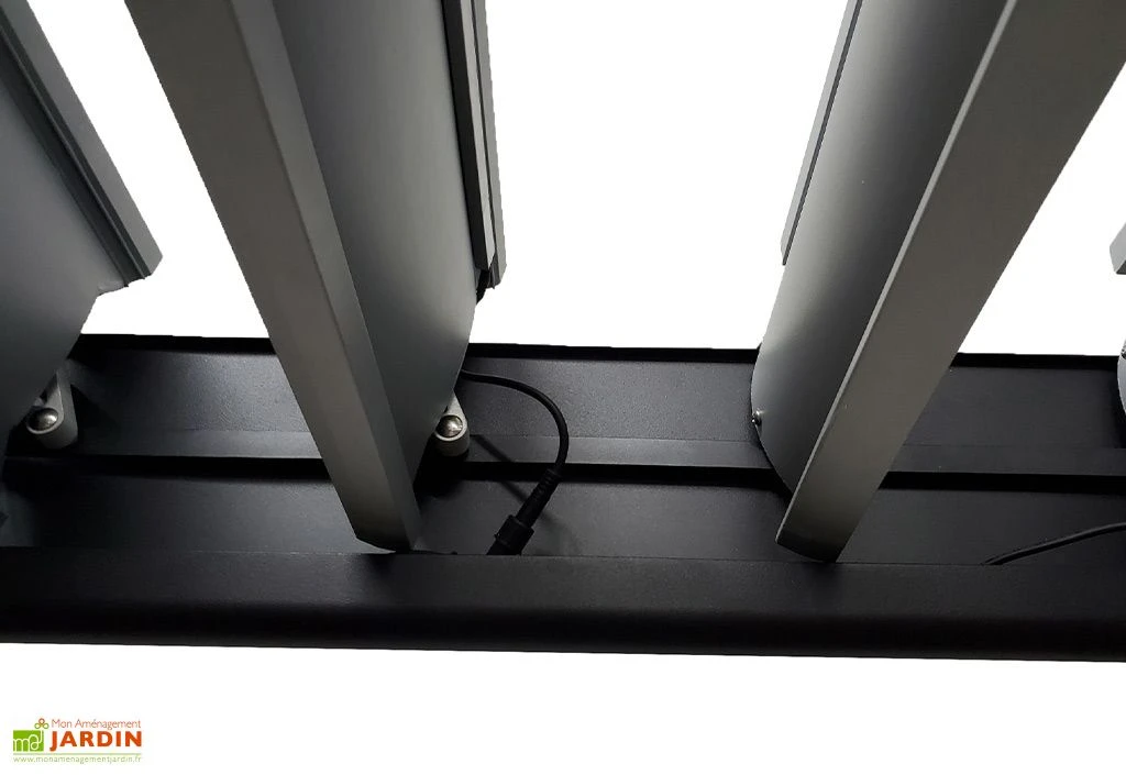 Pergola Bioclimatique Motorisée Aluminium Autoportée – Actual 5 X 3 M 4 Pergola Bioclimatique Motorisée Aluminium Autoportée – Actual 5 X 3 M – Image 4