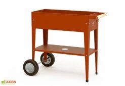 Carré Potager Sur Pieds Avec Roulettes - Barcelona -Abriet Mobilier Soldes Boutique lit culture plantation potager pieds