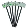Mikado Lot De 6 Jalons Pour Semis Aromates Avec étiquettes – 45 Cm
