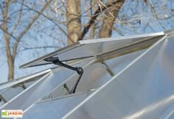 Serre De Jardin En Aluminium Et Polycarbonate Balance – Silver 2,44 M 11 Serre De Jardin En Aluminium Et Polycarbonate Balance – Silver 2,44 M -Abriet Mobilier Soldes Boutique lucarne serre alu canopia 1