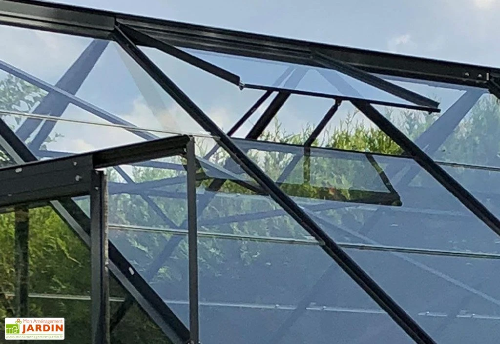 Lucarne De Toit Pour Serre Natura - Gris 1 Lucarne De Toit Pour Serre Natura - Gris