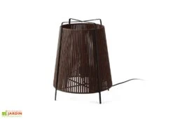 Luminaire Extérieur LED En Acier Et Polypropylène ⌀ 46 Cm - Akane -Abriet Mobilier Soldes Boutique luminaire exterieur led akane marron