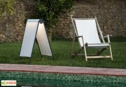 Luminaire Extérieur LED En Aluminium Et Textilène - Cadaqués -Abriet Mobilier Soldes Boutique luminaire jardin led faro cadaques beige