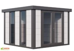 Abri De Jardin En Acier Galvanisé Double Porte Luminato - 8,8 M² 6 Abri De Jardin En Acier Galvanisé Double Porte Luminato - 8,8 M² -Abriet Mobilier Soldes Boutique luminato 3030 blanc