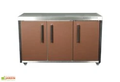 Cuisine D'extérieur En Acier Inoxydable Avec 3 Placards - MO 150