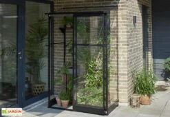 Halls Serre De Jardin Adossée En Verre Trempé Qube Lean-to 24 – 0,8 M²