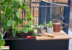 Mini Serre De Jardin Table à Jardiner – Juliana Vertical -Abriet Mobilier Soldes Boutique mini serre jardin table jardinage verre trempe aluminium juliana vertical 3