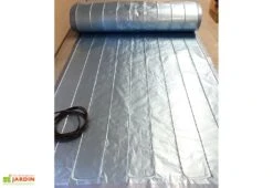 Nappe Chauffante En Aluminium – Largeur 160 Cm (8 Dimensions)