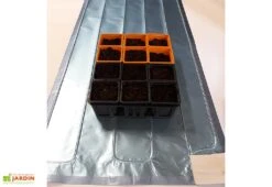 Nappe Chauffante En Aluminium – Largeur 70 Cm (9 Dimensions)