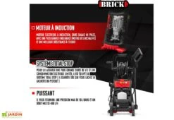 Nettoyeur Haute Pression à Induction – 2100 W -Abriet Mobilier Soldes Boutique nettoyeur haute pression electrique puissant 2100w brick