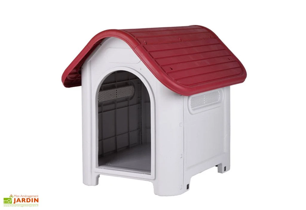 Niche Pour Chien En Résine – 59 X 66 X 75 Cm 1 Niche Pour Chien En Résine – 59 X 66 X 75 Cm