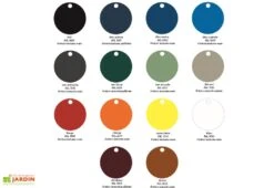 Table De Jardin En Métal – Nérium -Abriet Mobilier Soldes Boutique nuancier 3